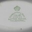 Green makers mark of Grindley Hotel Ware England on underside of bowl