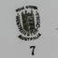 Maker's Mark for Westminster Fine China on base of plate featuring Westminster Abbey