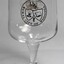 A wine glass showing the logo of the Rural City of Wodonga