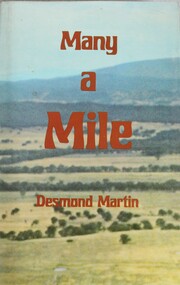 Book - Many a Mile, Desmond Martin, 1976