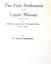 Title Page -  The First Settlement of the Upper Murray 1835 to 1845