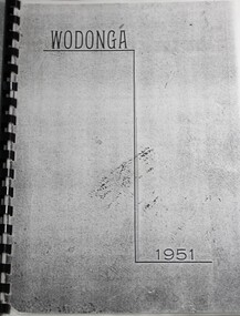 Booklet - Wodonga 1951, Unknown, 1951