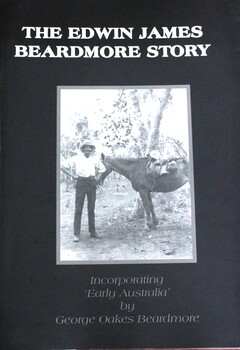 Front cover showing photo of Mr. Beardmore and his horse.