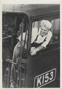 Driver George Sandford on Locomotive K153