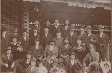 Group photo of staff at the Wodonga Railway Station