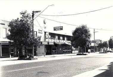  Wodonga, High Street West - Terminus Hotel, Drummonds Real Estate, Pet Shop