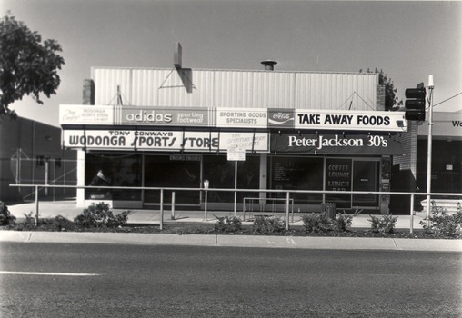 High Street East - Conways Sports Store; Take-Away Foods