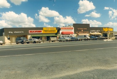 Dunstan’s Corner - Thomas Mitchell Drive with Horseland on the right
