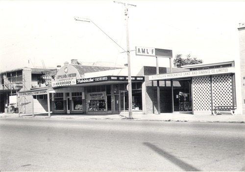 Terminus Hotel; Gippsland & Northern Co-operative,  Hairdresser and Patricia Anne Fashions