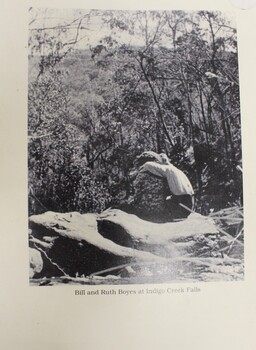 Image of Bill and Ruth Boyes at Indigp Creek Falls