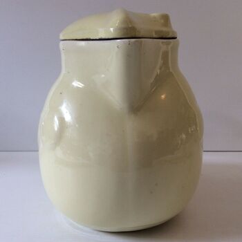 Front on view of jug