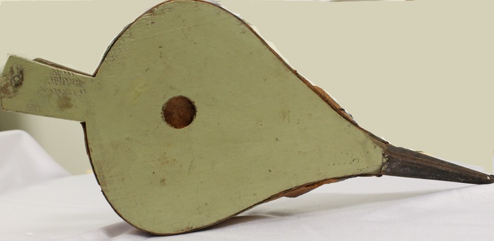 Small set of bellows showing air intake hole