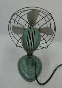Elcon Fan - top view showing vents 