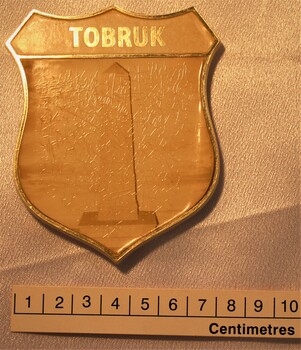 Tobruk Monument Souvenir wirh scale