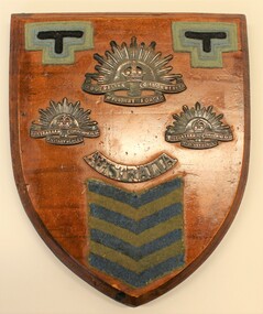 Australian Commonwealth Military Forces Plaque