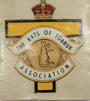 Rats of Tobruk Association transfer