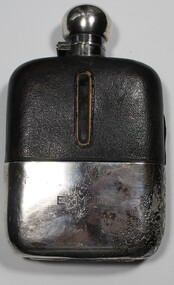  Hip flask owned by Rat of Tobruk Arthur Lock  