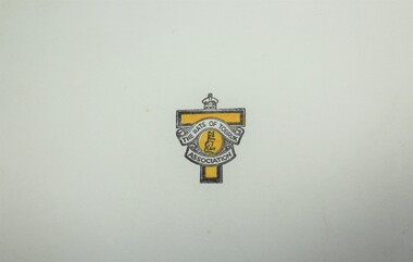 Rats of Tobruk Association Christmas Card Front cover showing Association logo.