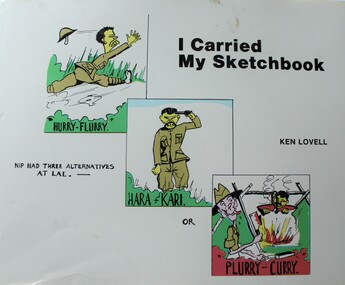 Book - I carried my sketchbook, Ken Lovell, 1984