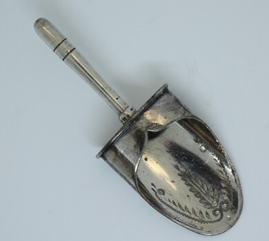 Coal Scoop shaped spoon