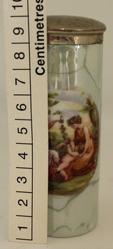 Container with scale in centimetres