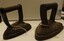 Pair of Flat triangular flat irons