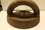 Flat/ sad iron with handle attached