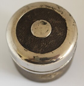 Travelling navy inkwell possibly of Austrian origin