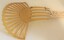 Shell pronged hair ornament for bun