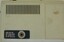 Bakelite radio back view with serial number