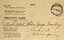 British Subject Identity card Peter George Frawley - front
