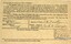 British Subject Identity card Peter George Frawley - back