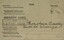 British Subject Identity card Constance Frawley - front
