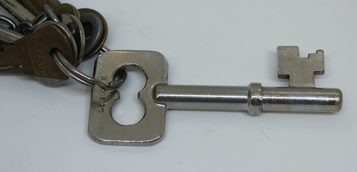 Large key for the cell at the Wodonga Police station