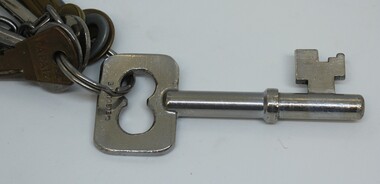 Large key for the cell at the Wodonga Police station
