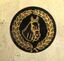 Centrepiece of Shield featuring a horse's head.