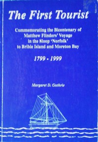 Front Cover  - blue cover with white text including a white sailing ship.