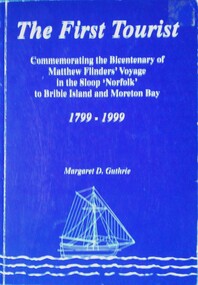 Front Cover  - blue cover with white text including a white sailing ship.