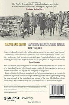 Back cover including image of a group of men at the Western Front including Prime MInister Hughes and John Monash on 14 September 1918.