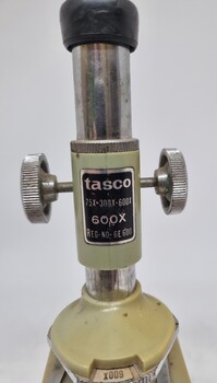 Tasco Microscope Serial Number plate