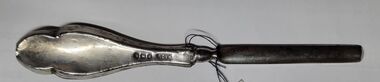 Finger Manicure implement made from electroplated silver