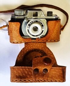 Baby Max camera and brown case