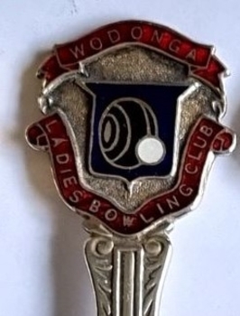 Spoon - Wodonga Ladies Bowling Club Insignia