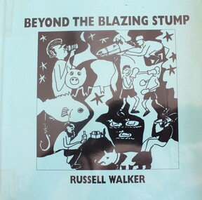 Cover featuring drawings of a montage of animals and characters of the poems in this collection,