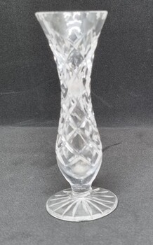A small crystal jug from this set.