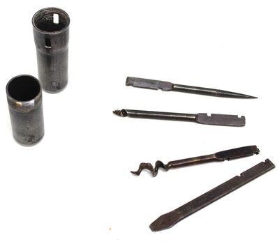Tool kit with capsule separated