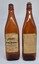 Old Kerosene and Methylated spirits bottles with beige printed labels