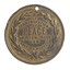 Reverse side of medallion in commemoration of peace