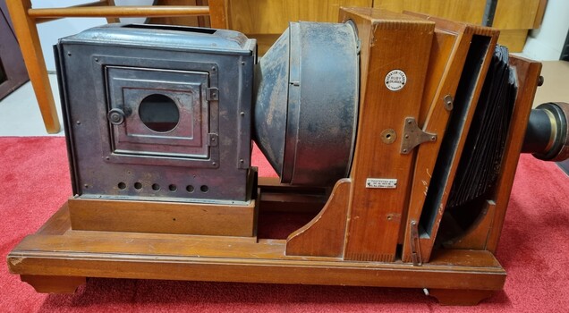 Thornton-Pickard Ruby Enlarger opposite side view