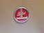 Bolex Paillard red and silver logo on side of case